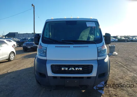 2022 Ram Promaster 1500 Low Roof 118 Wb from USA, damaged, VIN 3C6LRVNG3NE102257